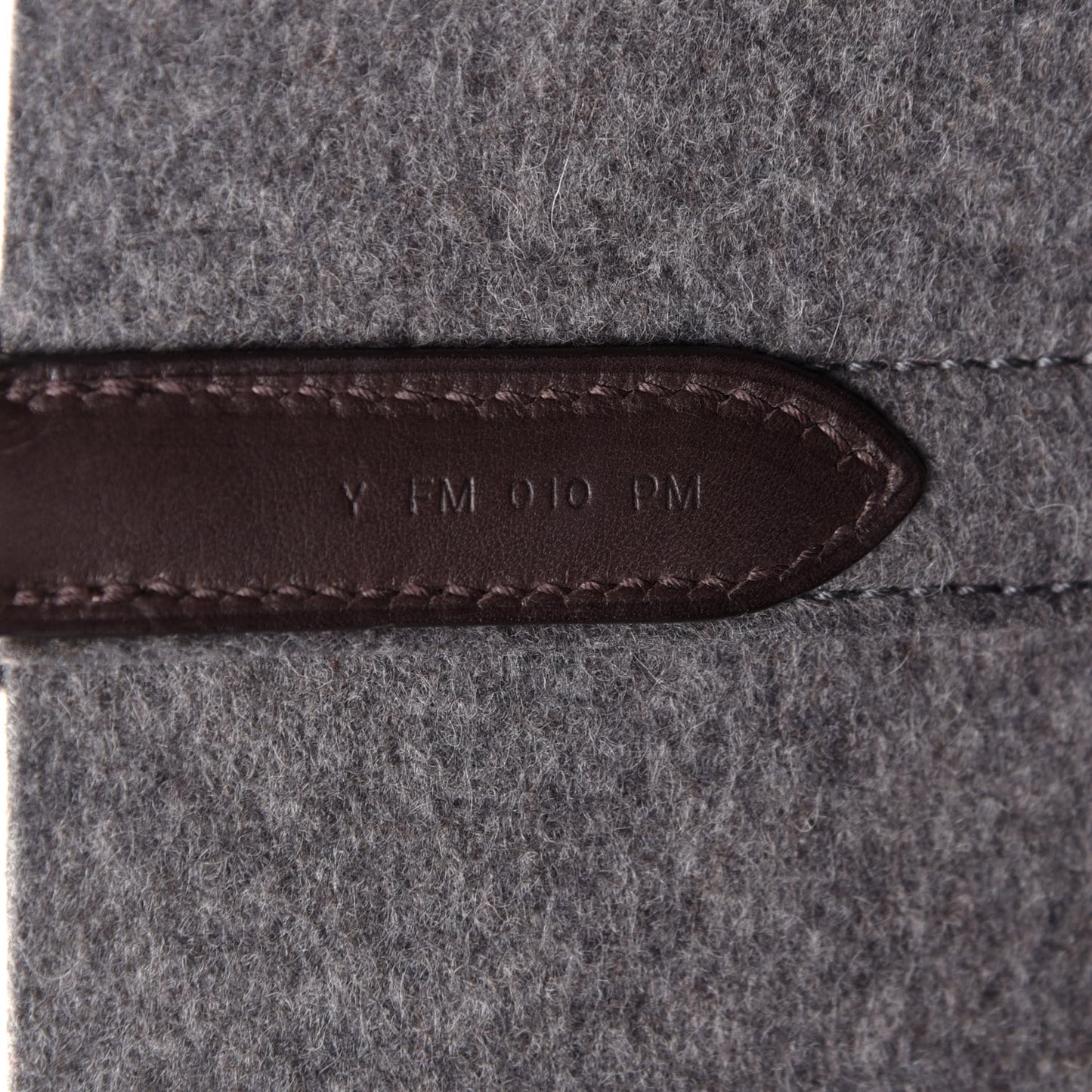 Felt Sac De Pansage Groom Bag Acier