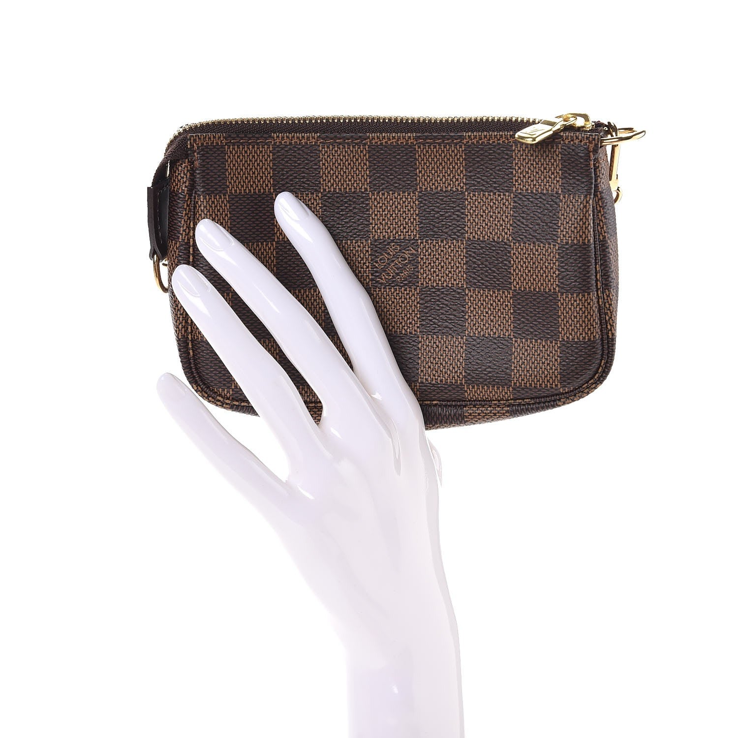 Louis Vuitton Damier Ebene Mini Pochette Accessories 2 of 7