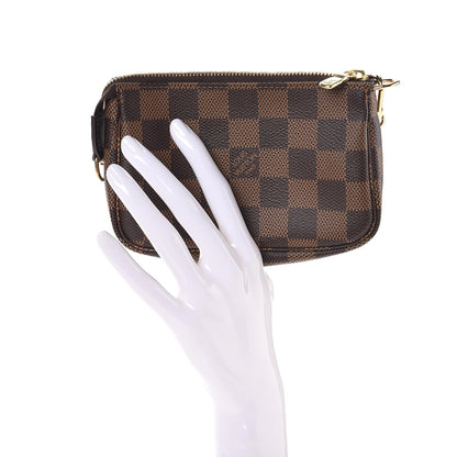 Louis Vuitton Damier Ebene Mini Pochette Accessories 2 of 7