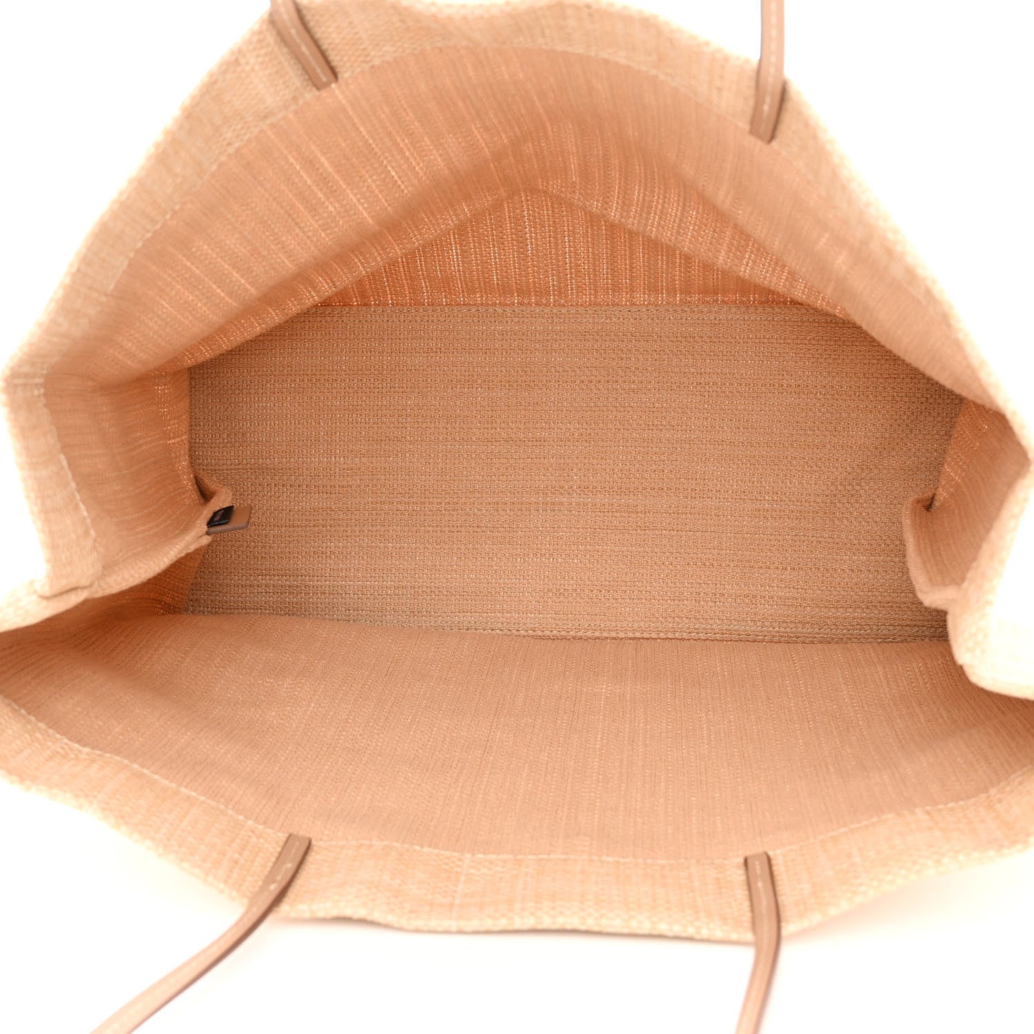 Prada Raffia Logo Tote Naturale 5 of 10