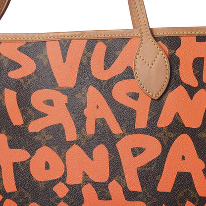 Louis Vuitton Monogram Graffiti Neverfull GM Orange 10 of 10
