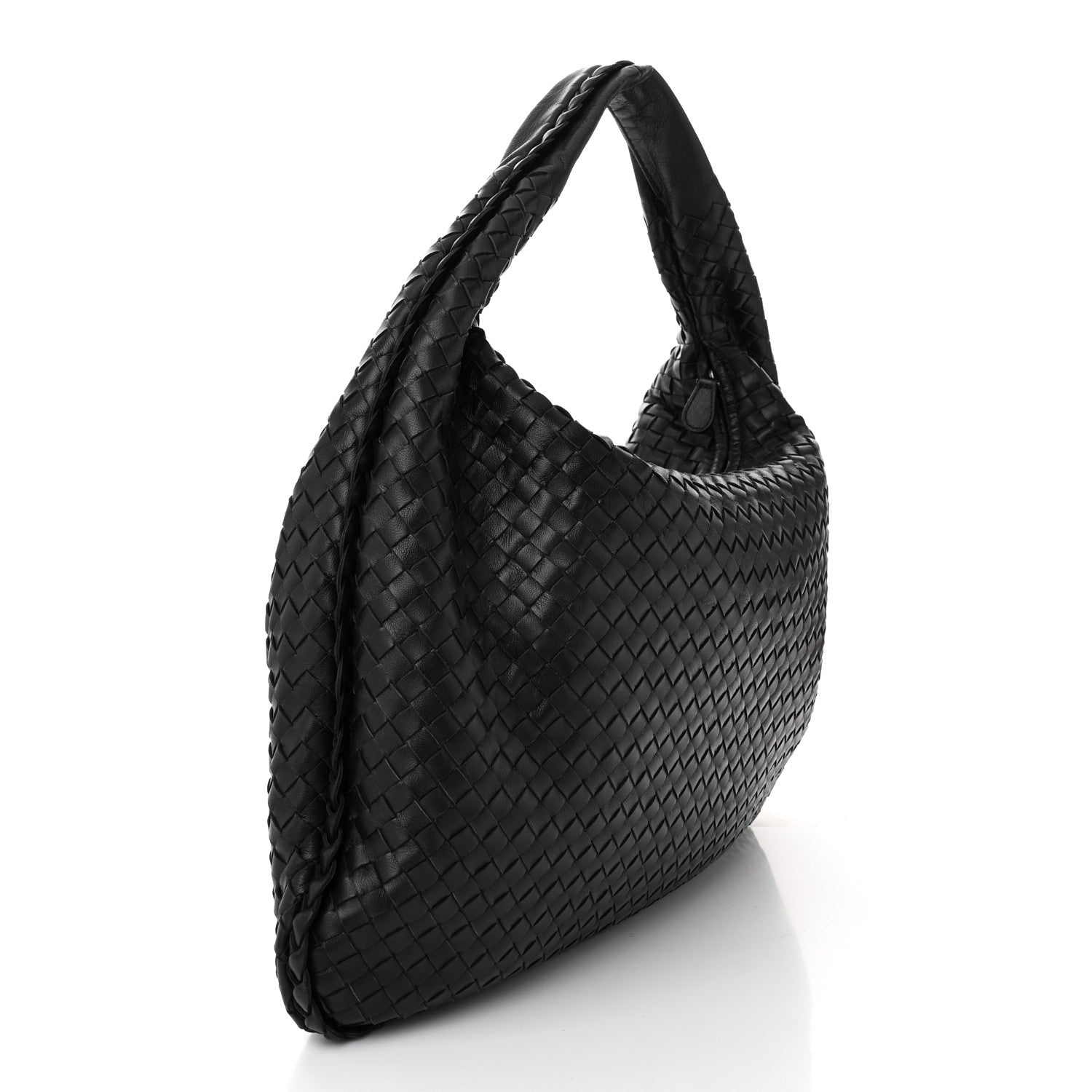 Bottega Veneta Nappa Intrecciato Medium Veneta Hobo Ebano 3 of 10