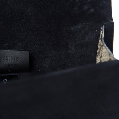 Gucci GG Supreme Monogram Mini Dionysus Shoulder Bag Black 10 of 11