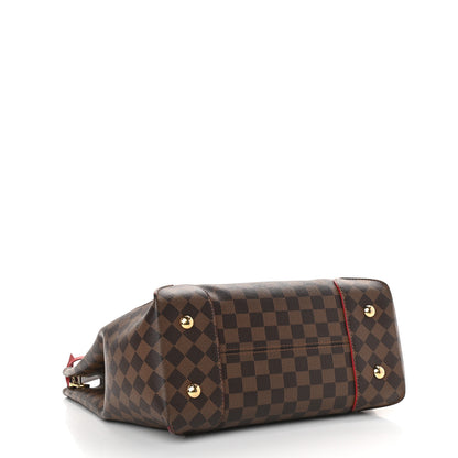Louis Vuitton Damier Ebene Caissa Hobo Cherry 4 of 10