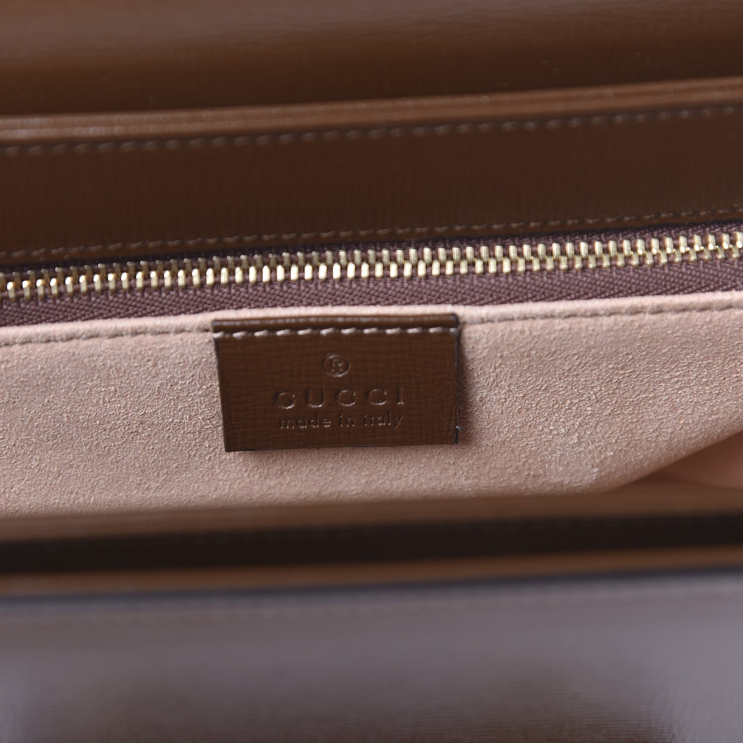 Gucci Azalea Calfskin Horsebit 1955 Shoulder Bag Brown Sugar 8 of 10