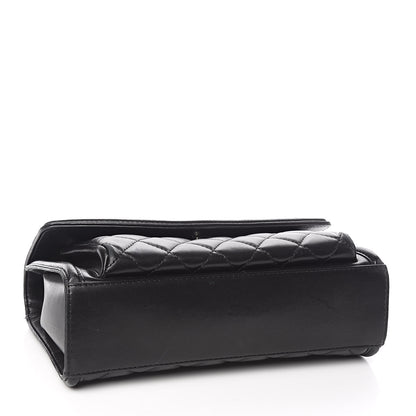 Chanel Lambskin Quilted Large Geometric Flap Black 4 of 17