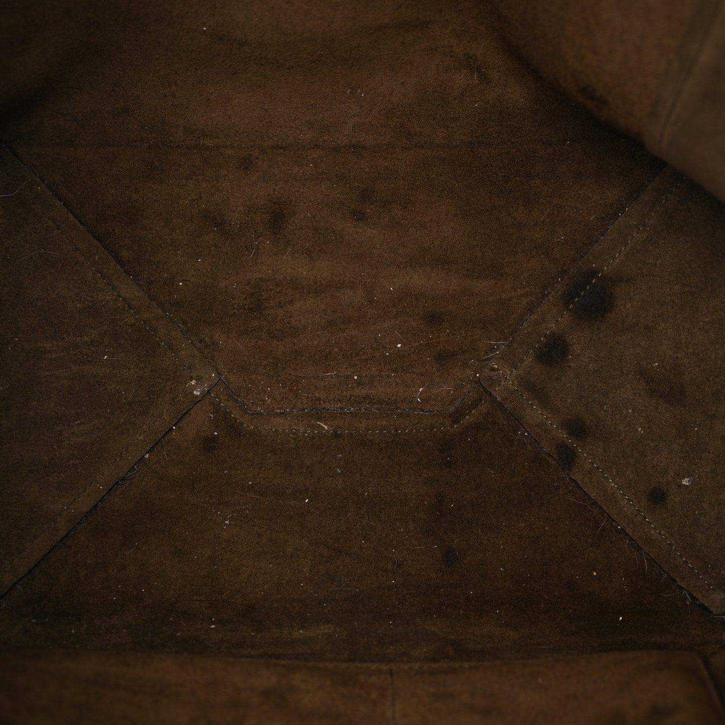 Soft Grained Calfskin Small Belt Cabas Phantom Taupe