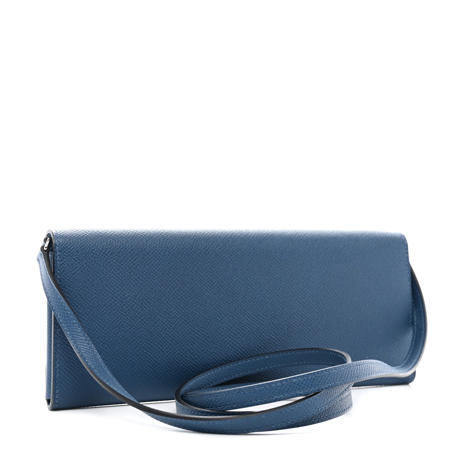 Hermes Epsom Maillon Wallet To Go Deep Bleu 3 of 11