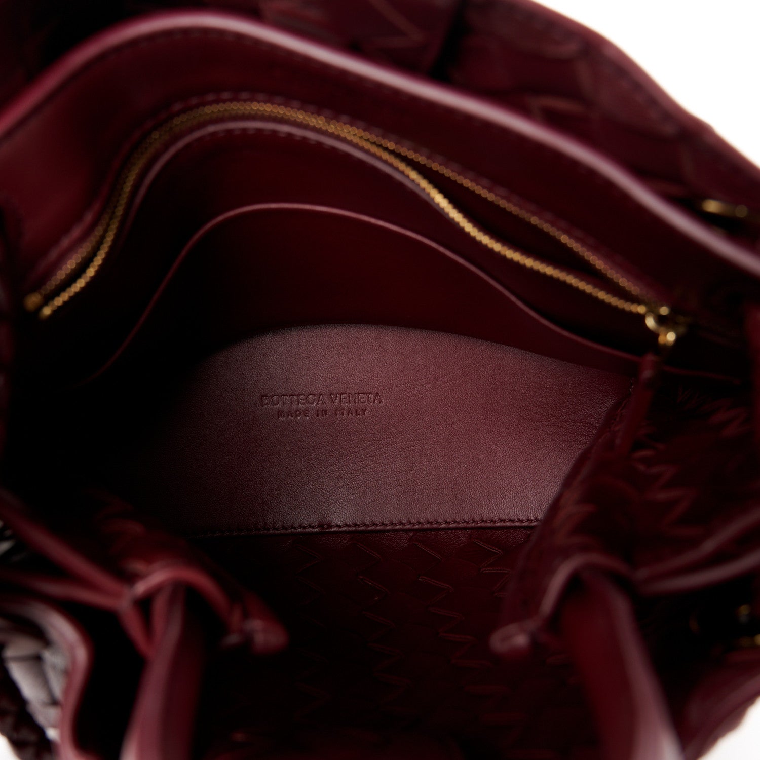 Bottega Veneta Nappa Intrecciato Small Andiamo Shoulder Bag Barolo 5 of 10