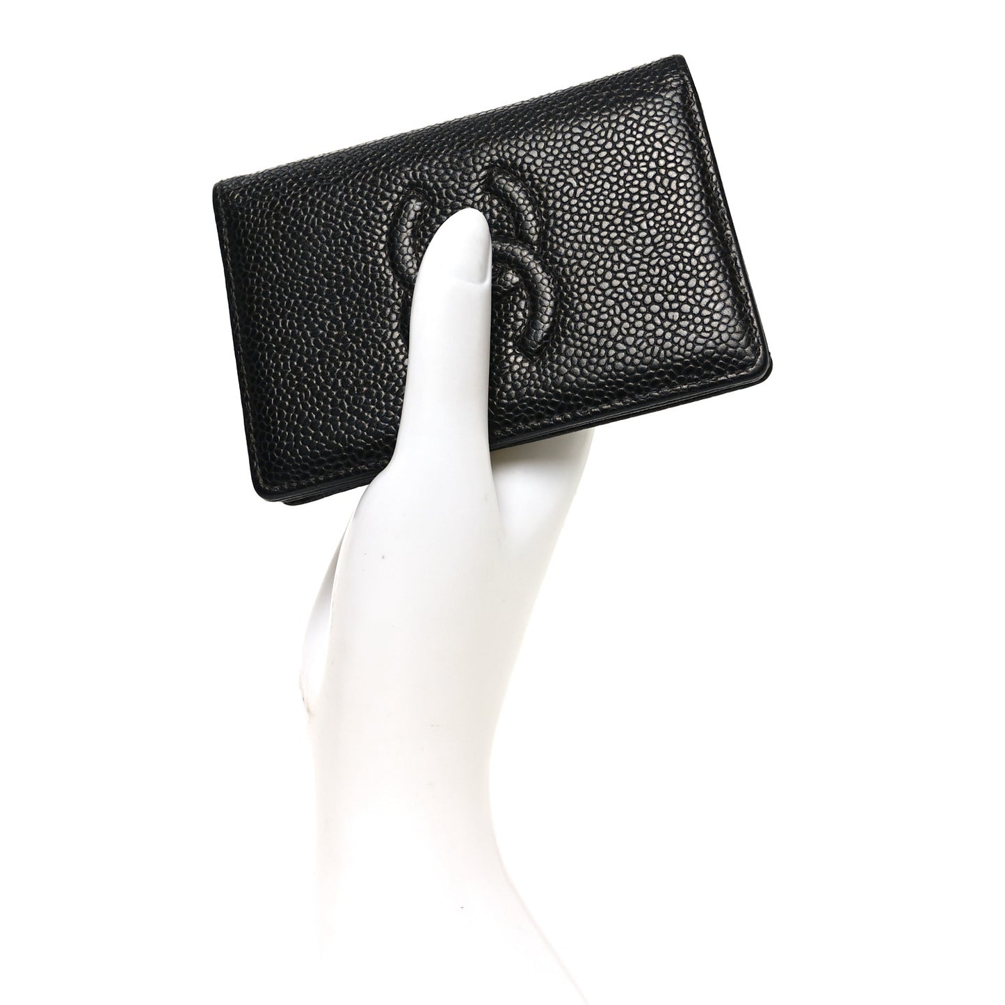 Caviar Timeless CC Card Holder Wallet Black