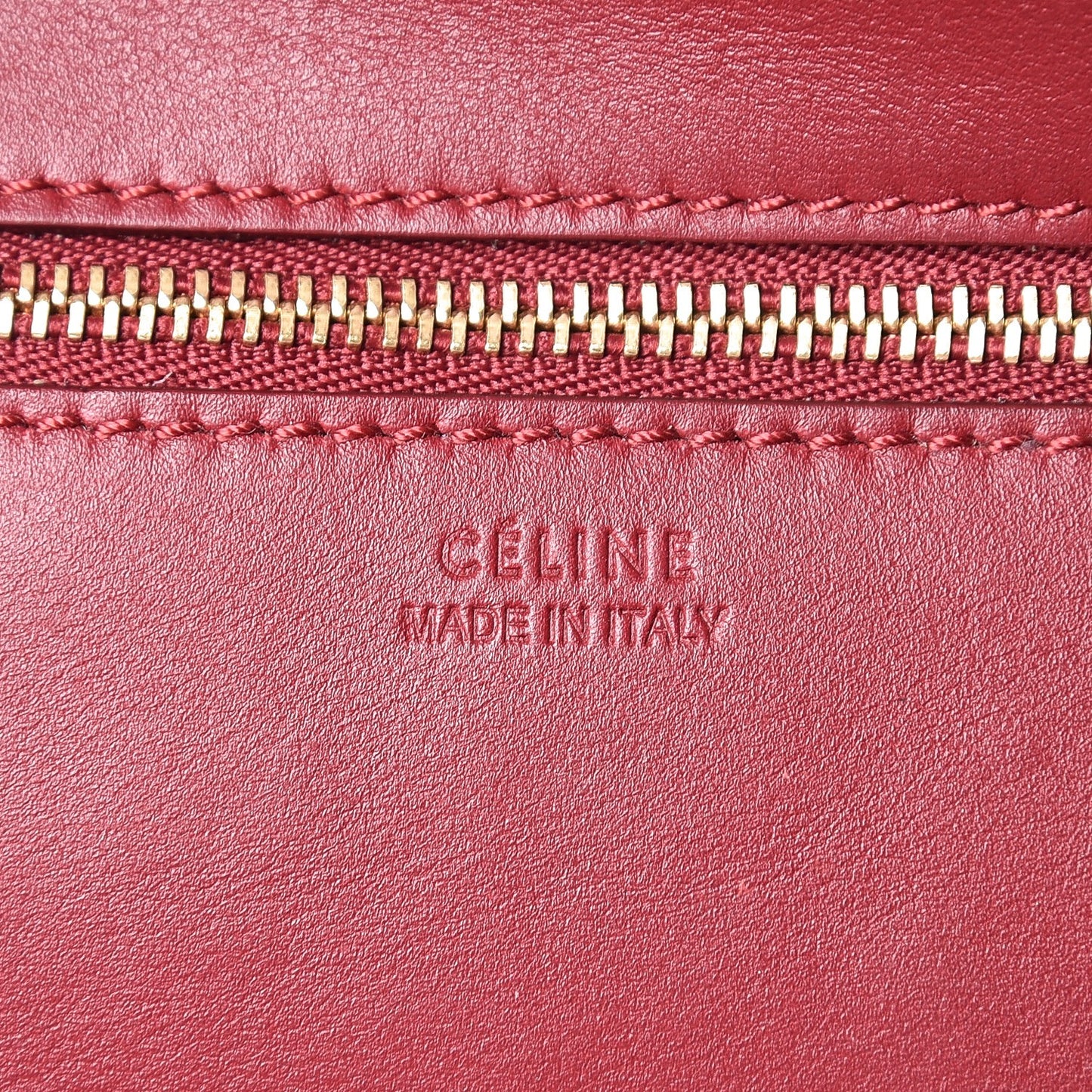 Smooth Calfskin Small Tie Knot Tote Red