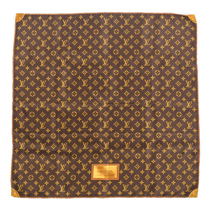 Louis Vuitton Silk Monogram Classic Square Scarf 2 of 5