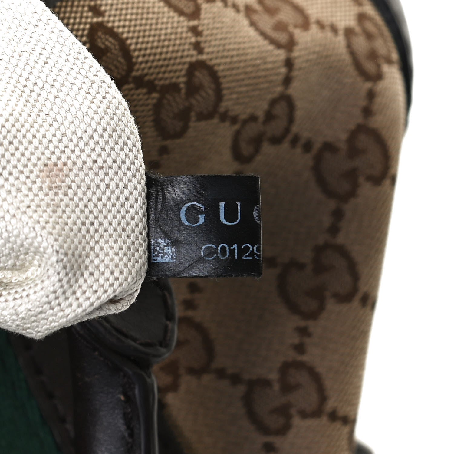 Gucci Monogram Vintage Web Medium Boston Dark Brown 9 of 16