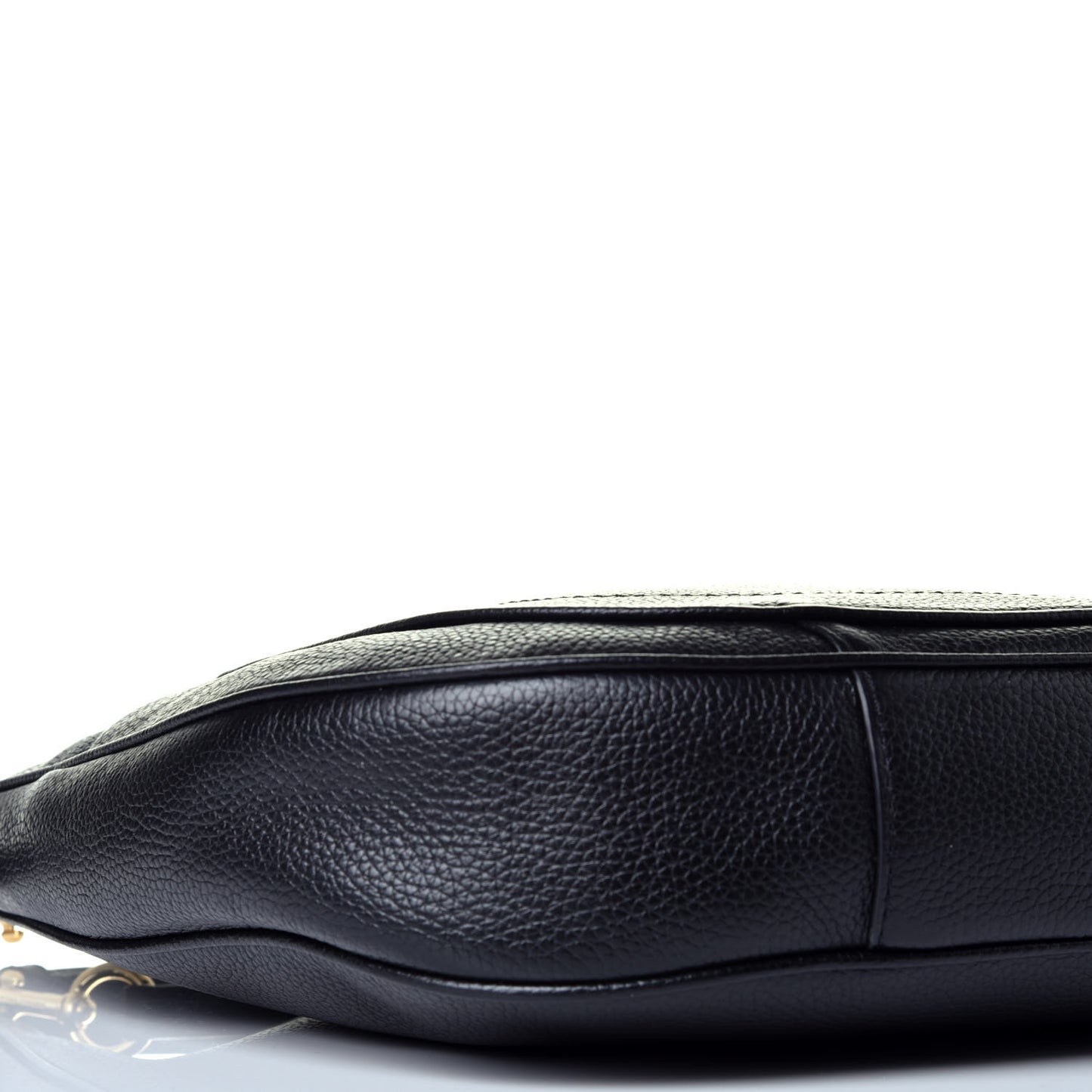 Calfskin Empire City Hobo Black