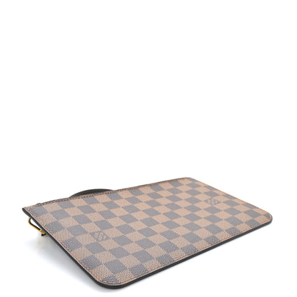 Louis Vuitton Damier Ebene Neverfull MM GM Pochette 4 of 6