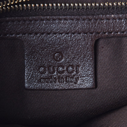 Gucci Monogram Medium Charlotte Hobo Brown 8 of 11