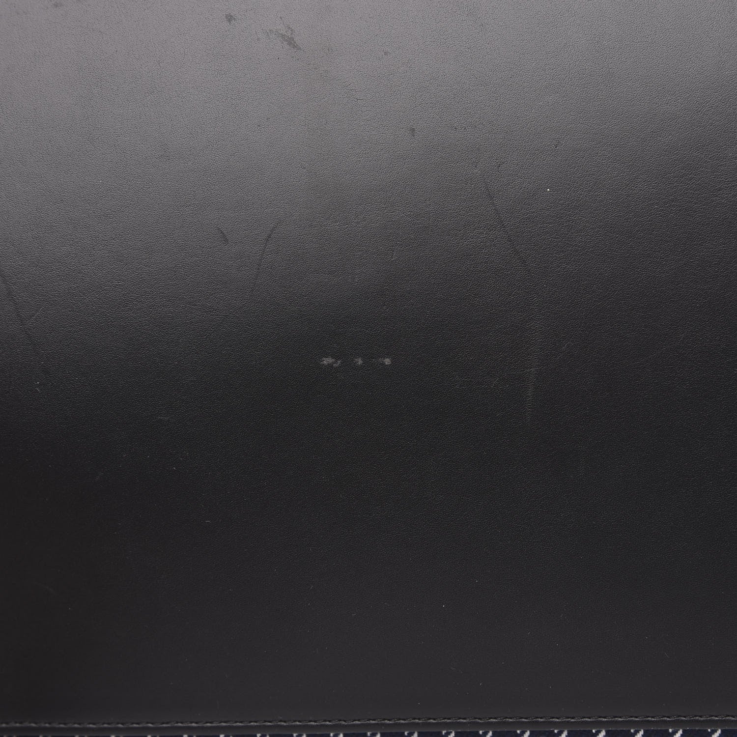 Celine Cotton Canvas Striped Medium Phantom Luggage Navy White 9 of 11