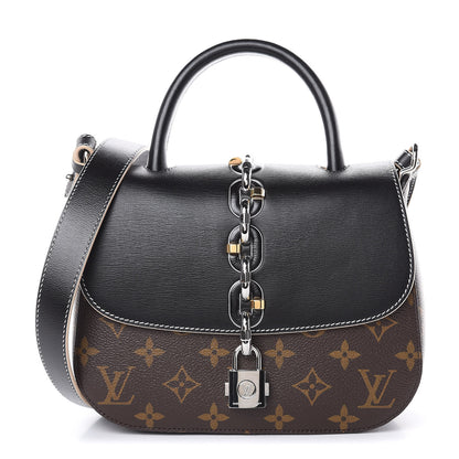 Louis Vuitton Calfskin Monogram Chain It Bag PM Black 1 of 9