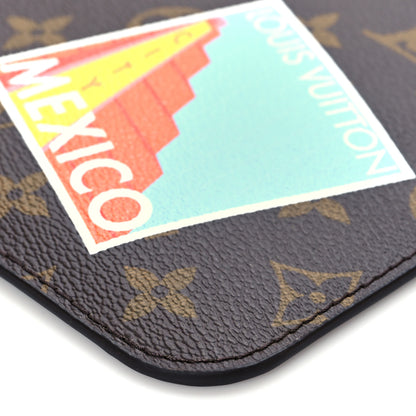 Louis Vuitton Monogram World Tour Neverfull MM GM Pochette 9 of 10