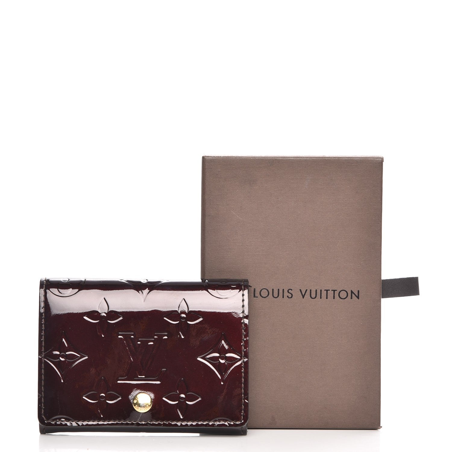 Louis Vuitton Vernis Business Card Holder Amarante 11 of 11