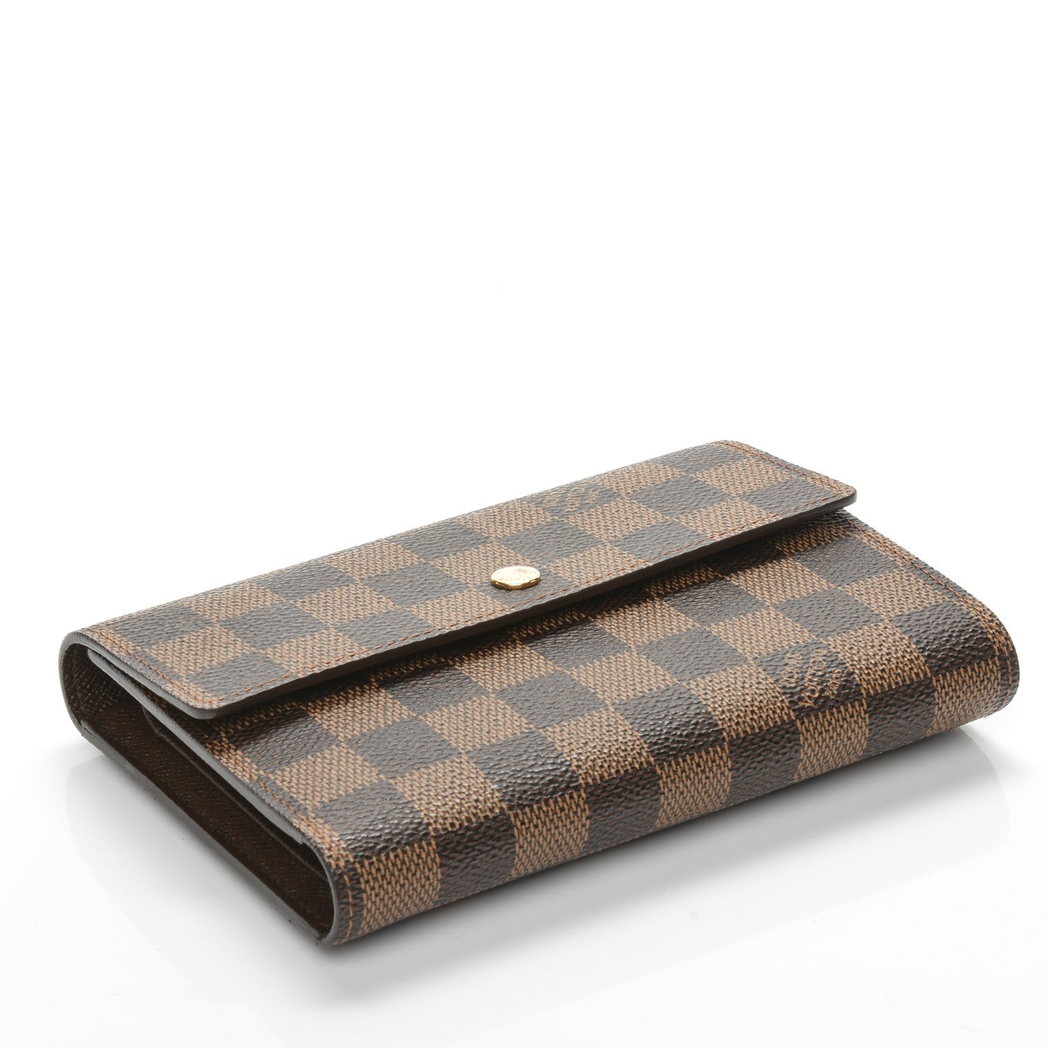 Louis Vuitton Damier Ebene Porte Tresor Etui Papier Wallet 4 of 6