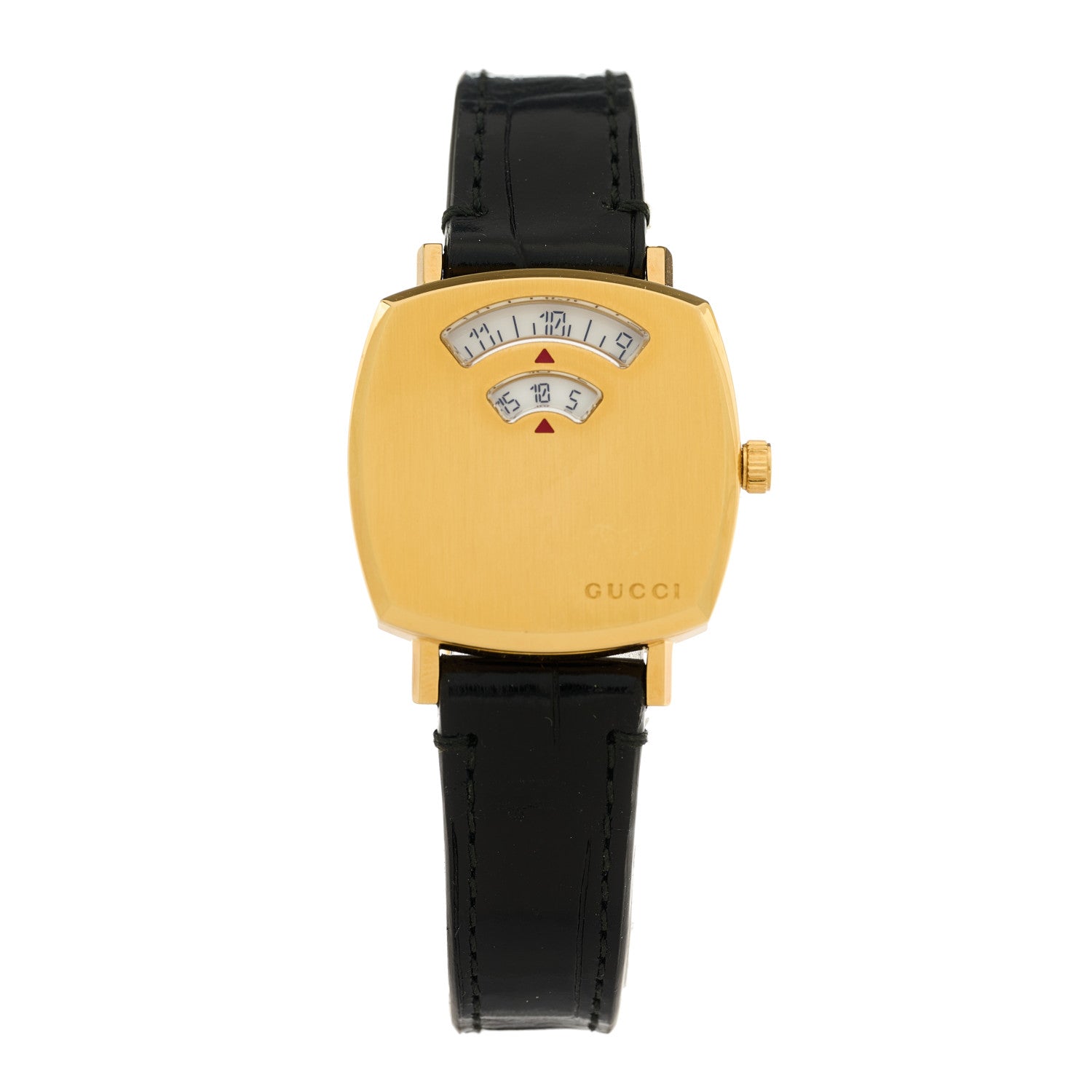 Gucci Stainless Steel Alligator 27mm Grip Quartz Watch 1 of 4