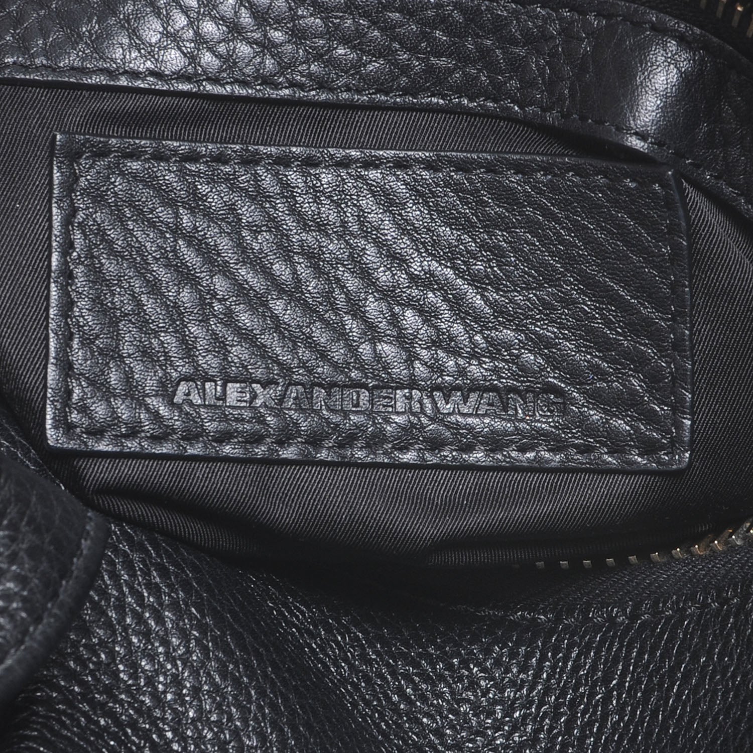 Alexander Wang Leather Rocco Black 50501 – FASHIONPHILE