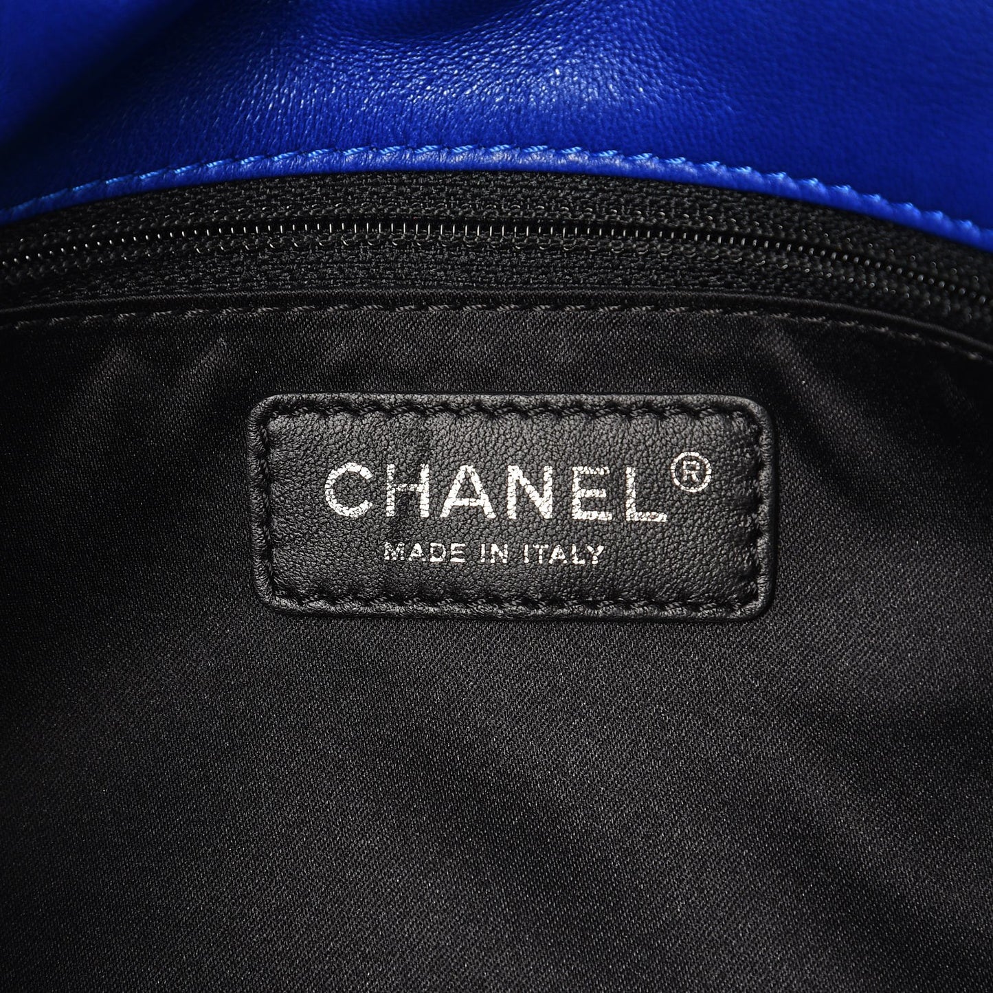 Sequin Medium Flap Dark Blue