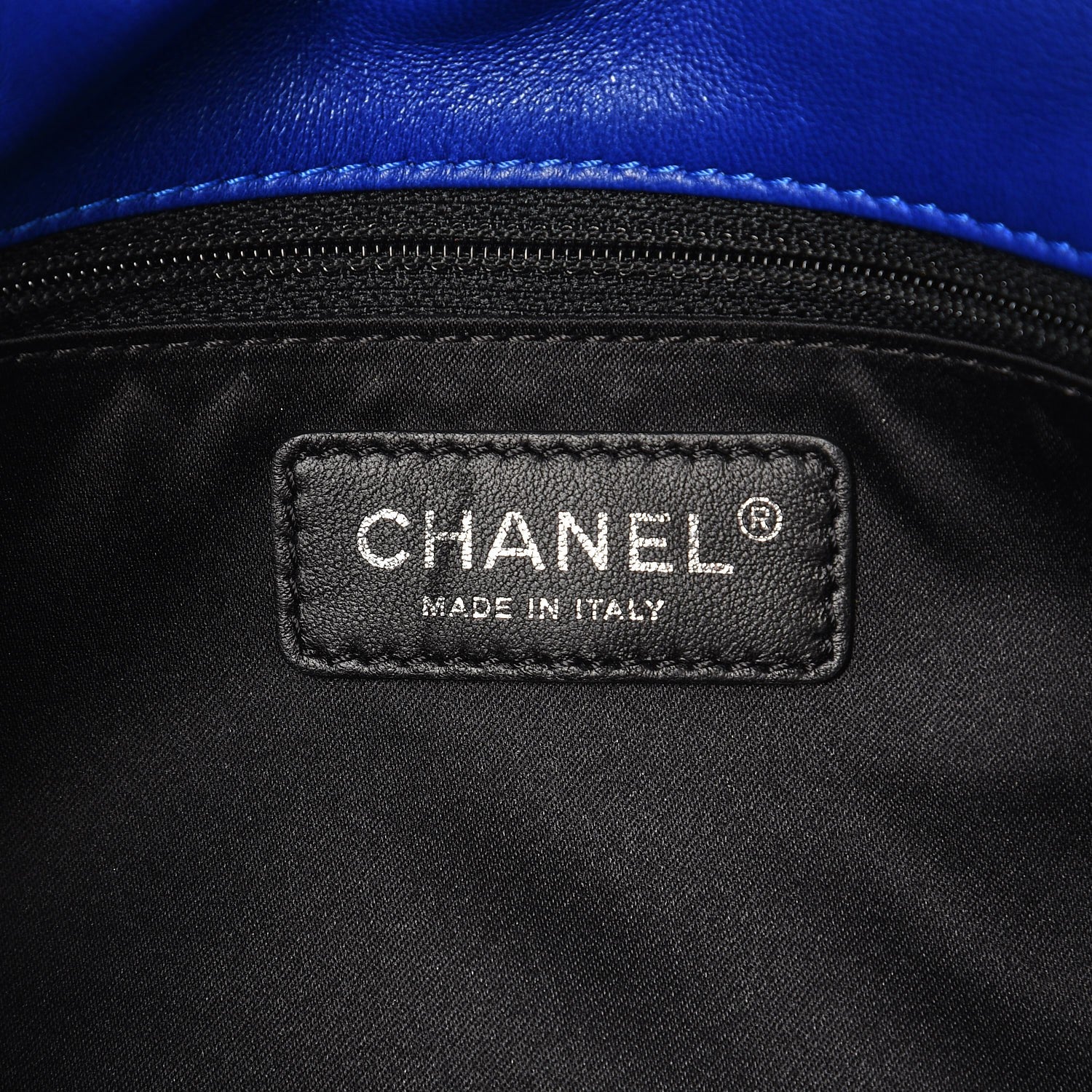 Chanel Sequin Medium Flap Dark Blue 7 of 8