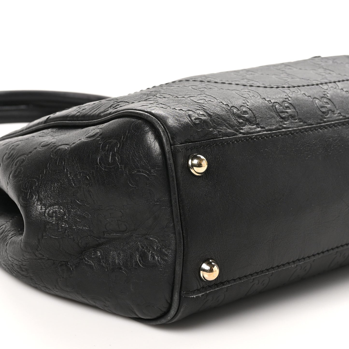 Guccissima Medium Jackie O Hobo Black