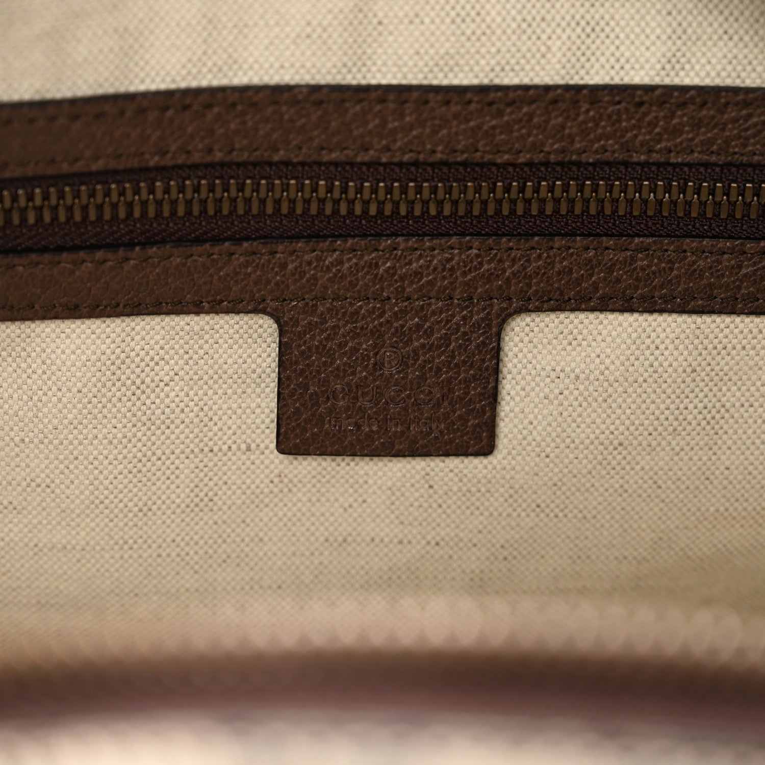 Gucci Soft GG Supreme Monogram Web Neo Vintage Duffle Bag Beige New Acero Crop 6 of 10