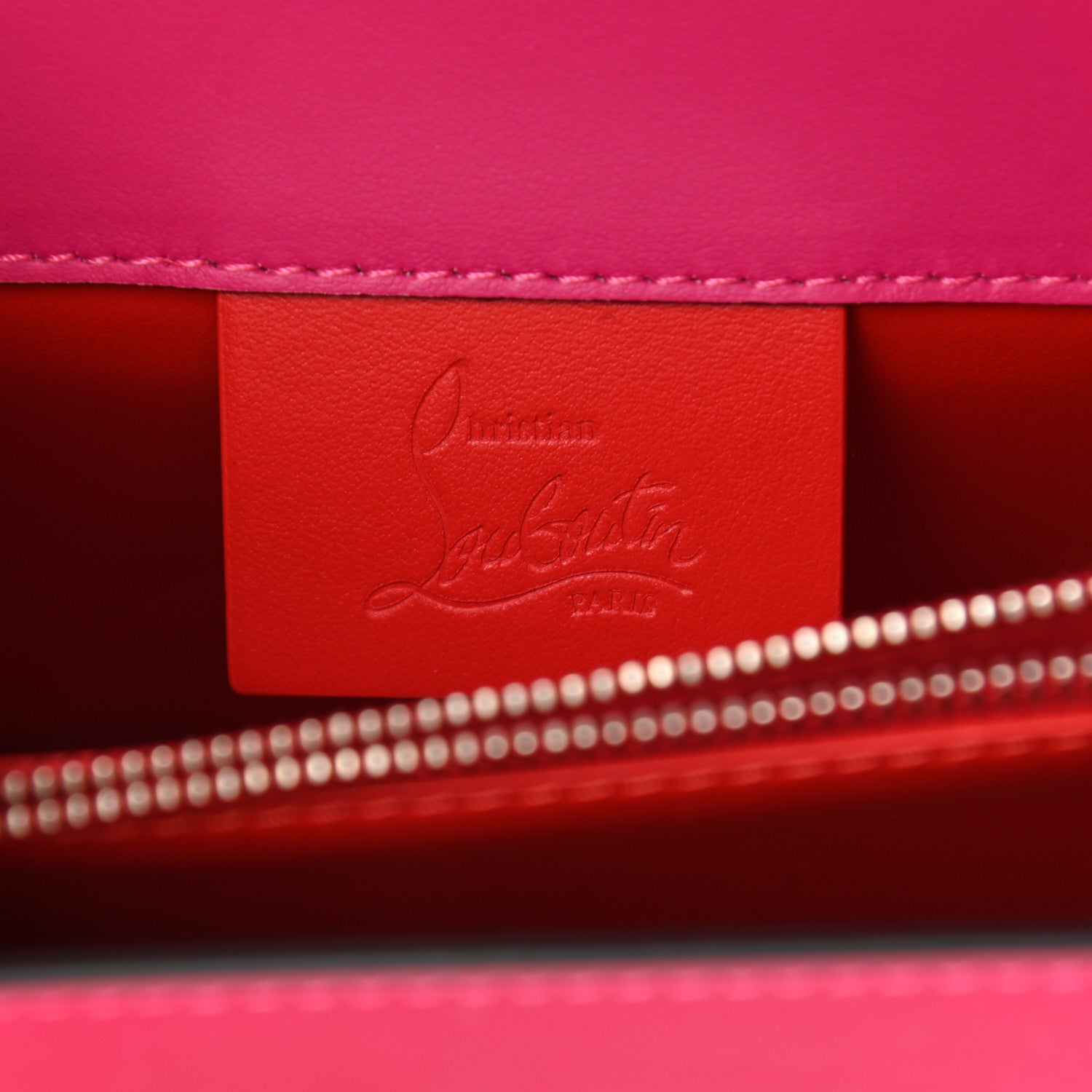 Christian Louboutin Patent Elisa Mini Shoulder Bag Bomba 5 of 9