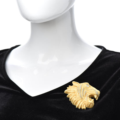 Gucci Resin Crystal Rajah Brooch Ivory 2 of 4