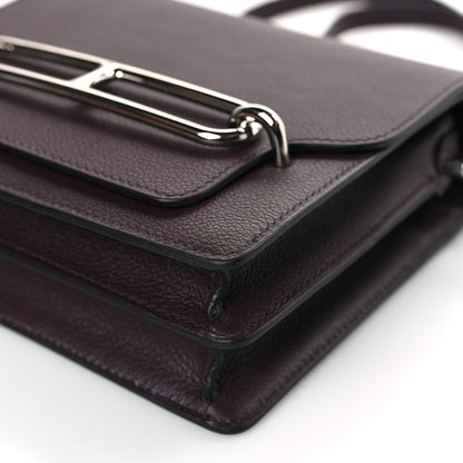 Hermes Evercolor Mini Sac Roulis Rouge Sellier 9 of 10