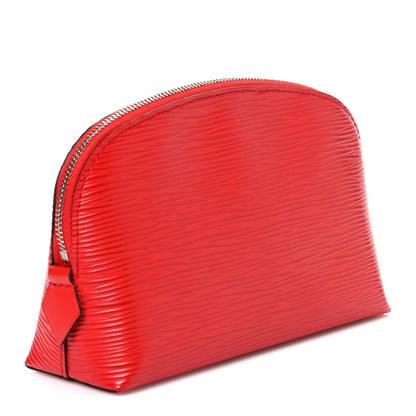 Louis Vuitton Epi Cosmetic Pouch PM Rouge Louis 3 of 6