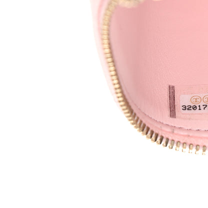 Chanel Caviar Quilted Small Vanity Case With Chain Light Pink 7 of 12