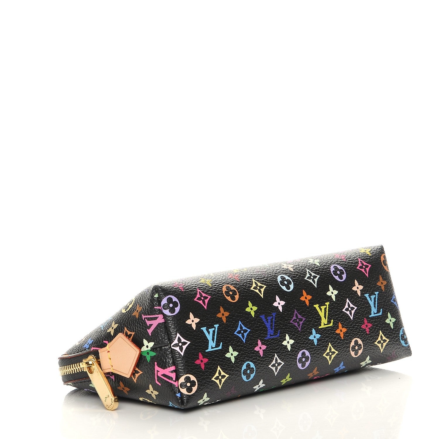 Louis Vuitton Monogram Multicolor Cosmetic Pouch Black Grenade 4 of 7