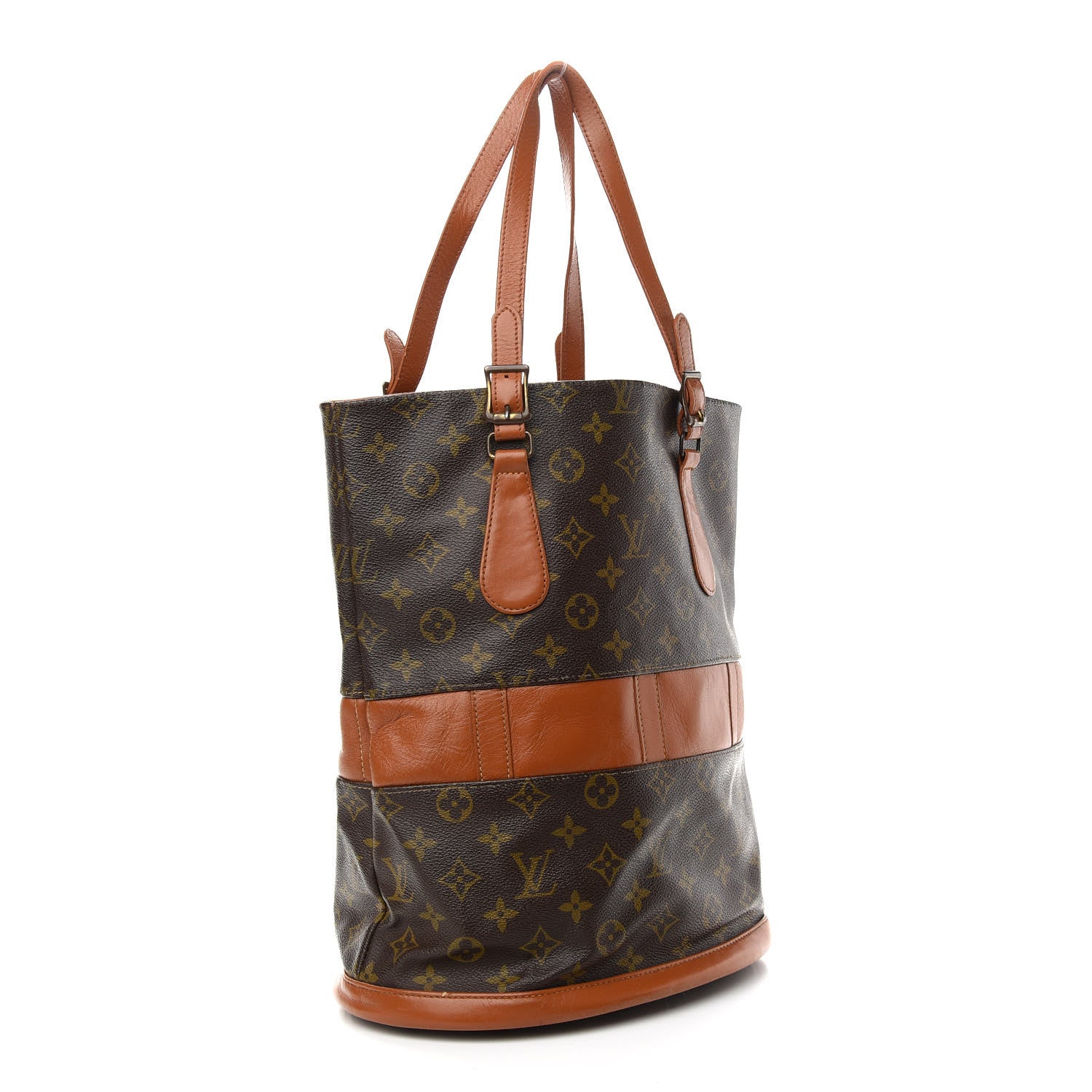 Louis Vuitton Monogram French Company Bucket GM 3 of 11