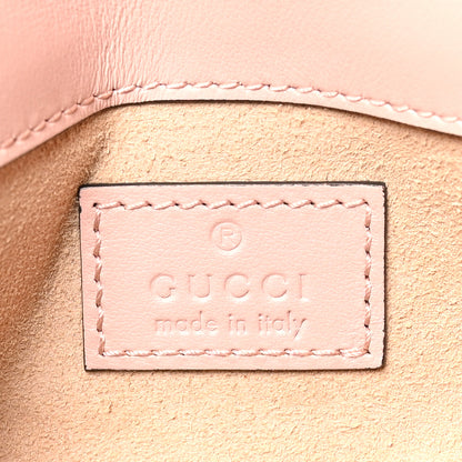 Gucci Calfskin Matelasse Monochrome GG Marmont Chain Belt Bag Perfect Pink 6 of 10