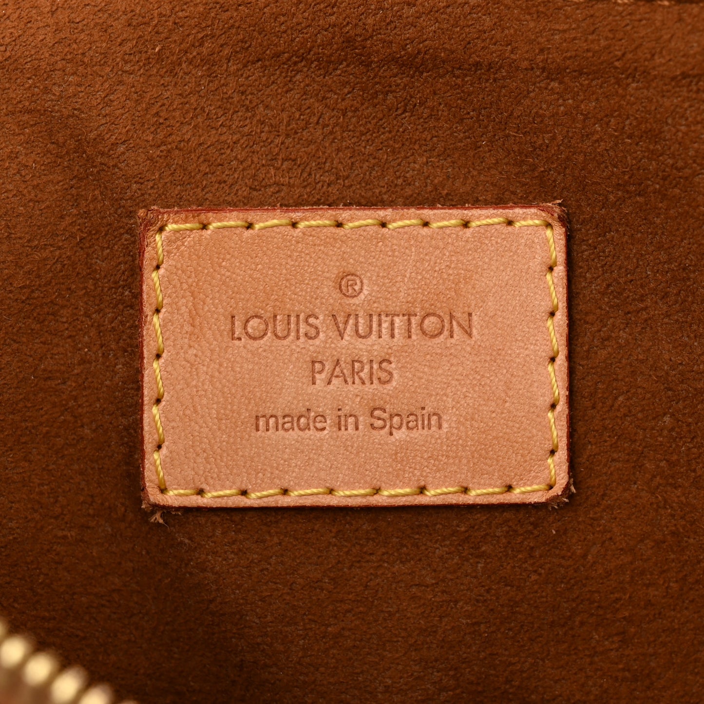 LOUIS VUITTON Monogram Pallas Havane