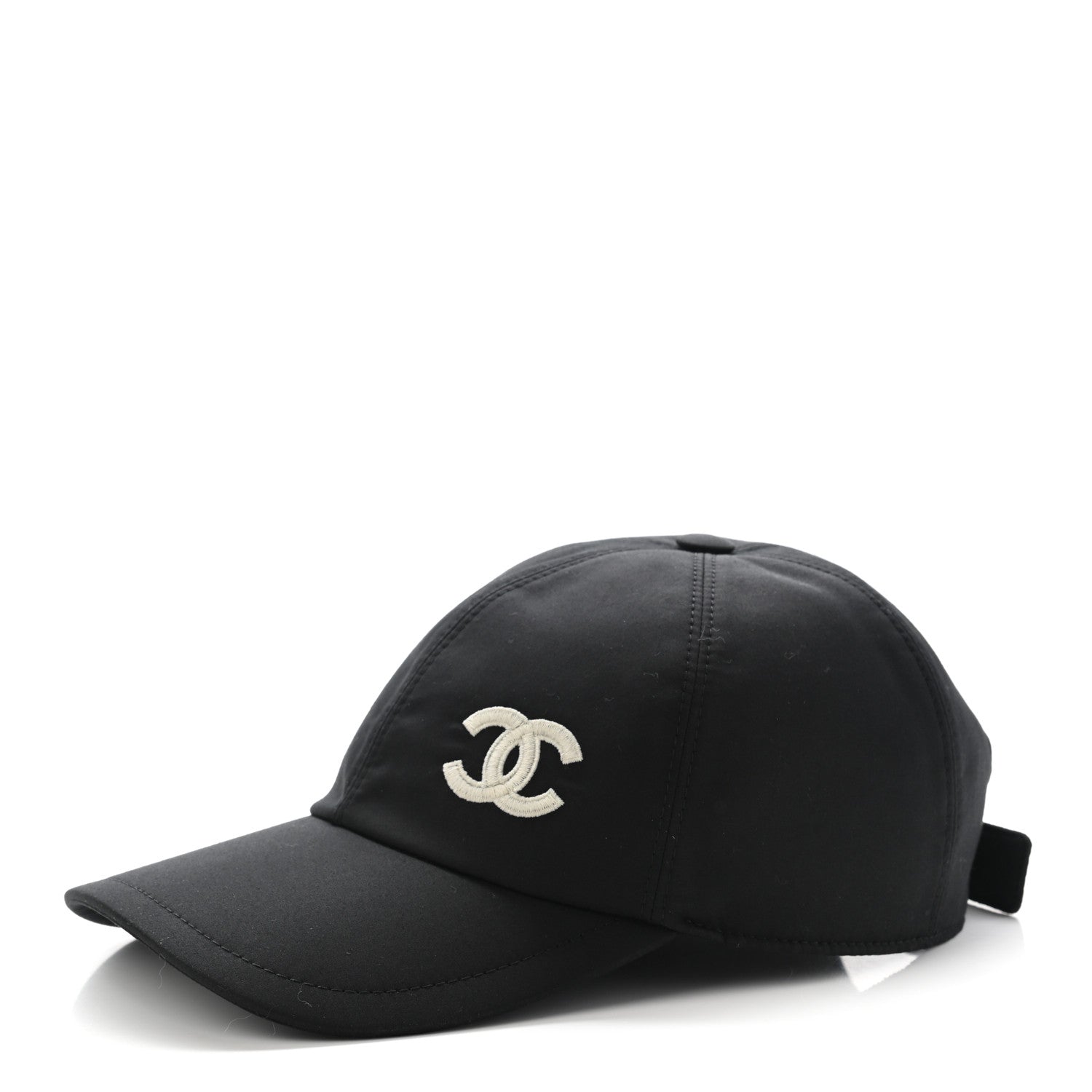 Chanel Cotton CC Cap Hat Black 1 of 11