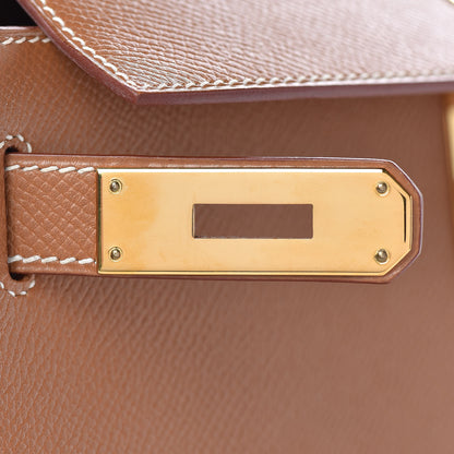 Hermes Epsom Kelly Sellier 28 Gold 24 of 41