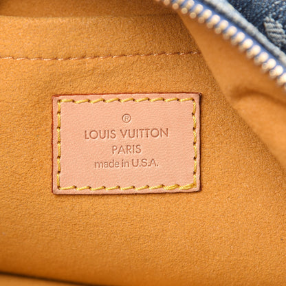 Louis Vuitton Monogram Denim Baggy PM Blue 6 of 12