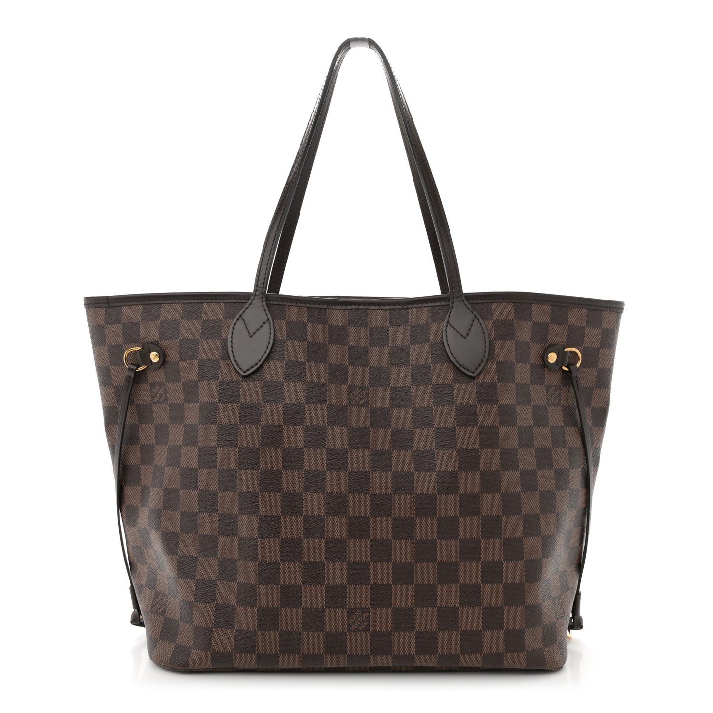 Damier Ebene Neo Neverfull MM Rose Ballerine