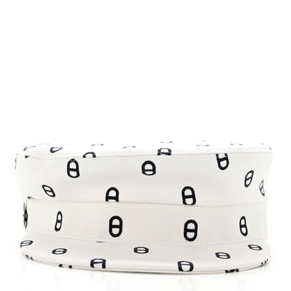 Hermes Canvas Womens Vauban Chaine d'Ancre Cap 57 Blanc Casse 3 of 9