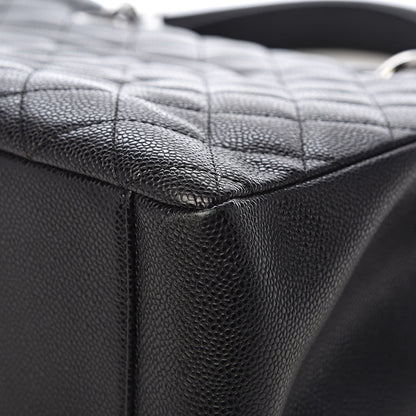 Chanel Caviar Quilted Grand Shopping Tote GST Black 9 of 12