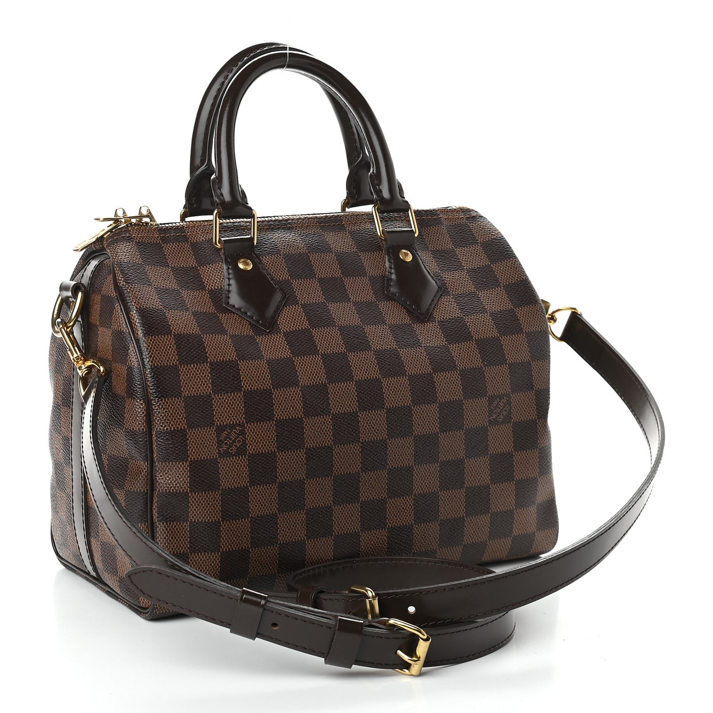 Damier Ebene Speedy Bandouliere 25