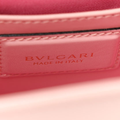 Bulgari Calfskin Small Serpenti Forever Snake Strap Crossbody Bag Light Pink 7 of 14
