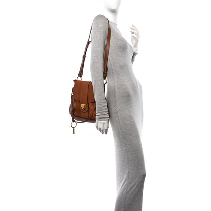 Chloe Grained Lambskin Medium Lexa Shoulder Bag Caramel 2 of 14
