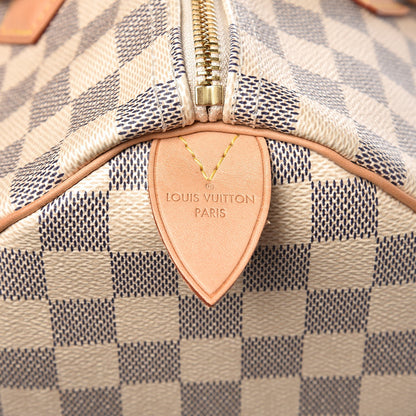 Louis Vuitton Damier Azur Speedy 30 7 of 10
